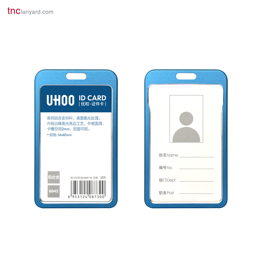 ID Card Holder 6042-Blue