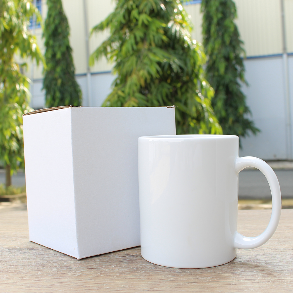 Round porcelain cup 360ml