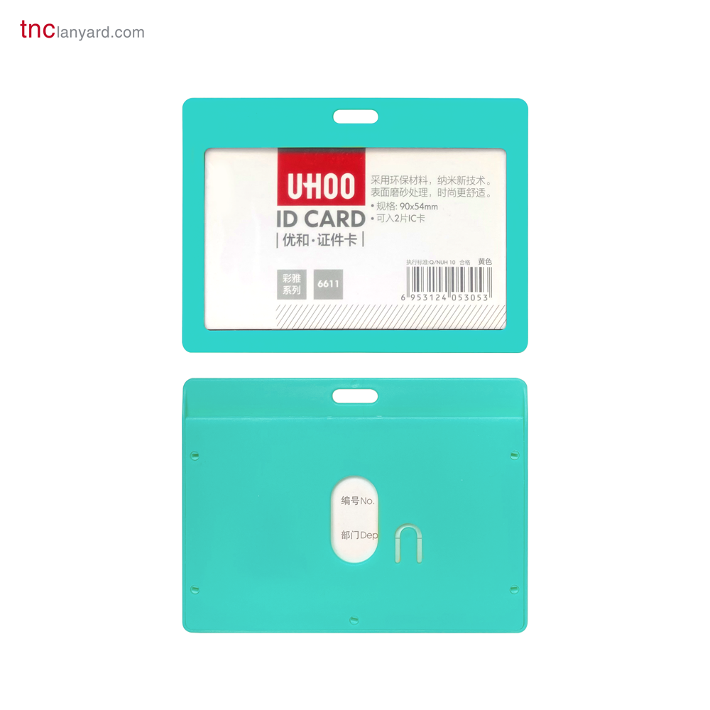 ID Card Holder 6611-Light Blue