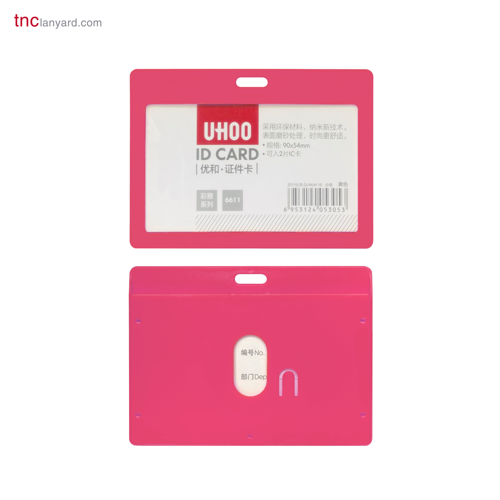 ID Card Holder 6611-Pink