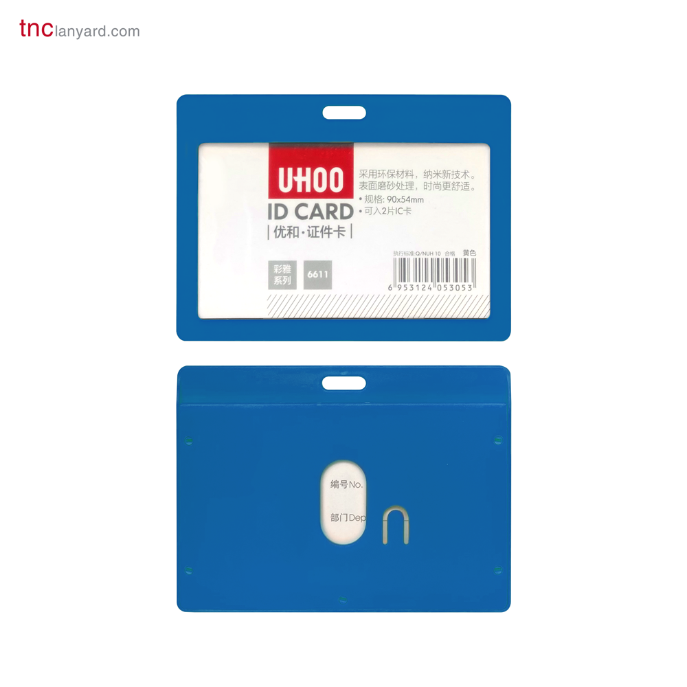 ID Card Holder 6611-Blue