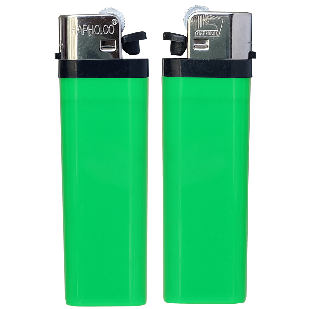 Plastic lighter TF3-Light Green
