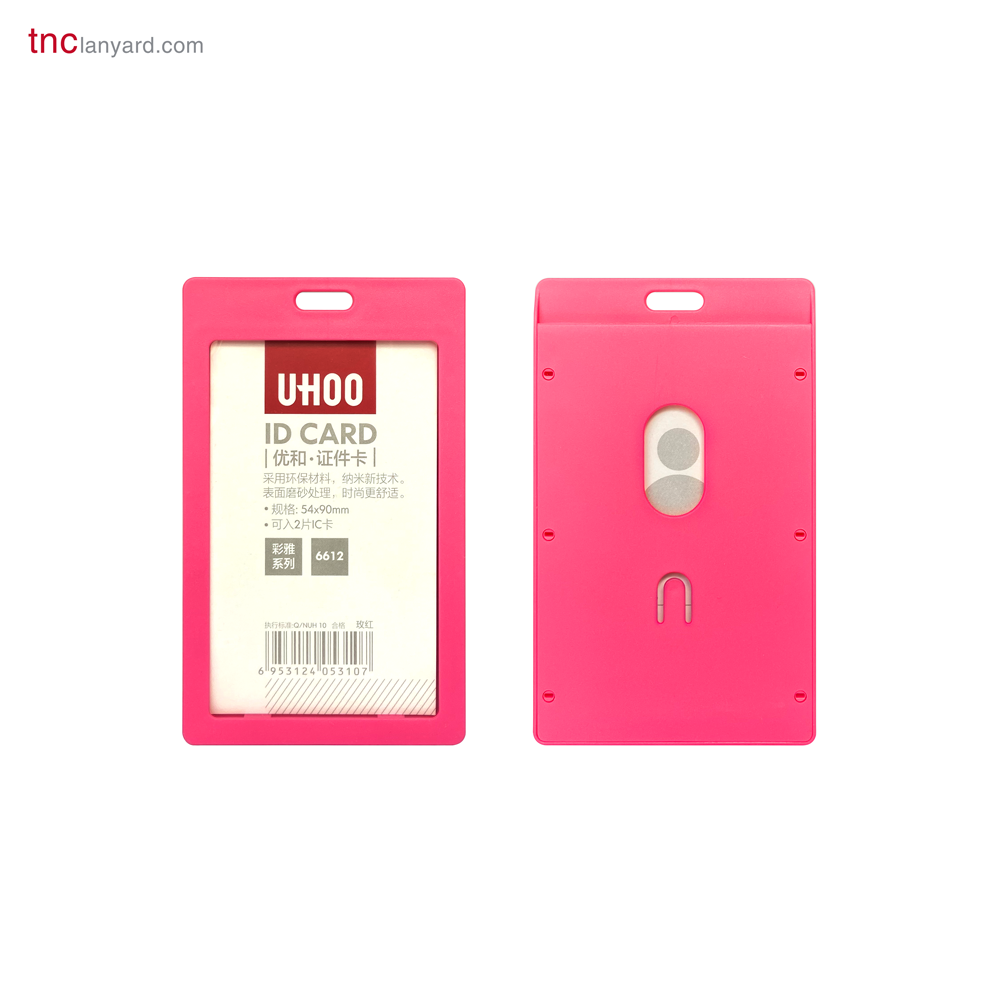 ID Card Holder UHOO 6612-Pink