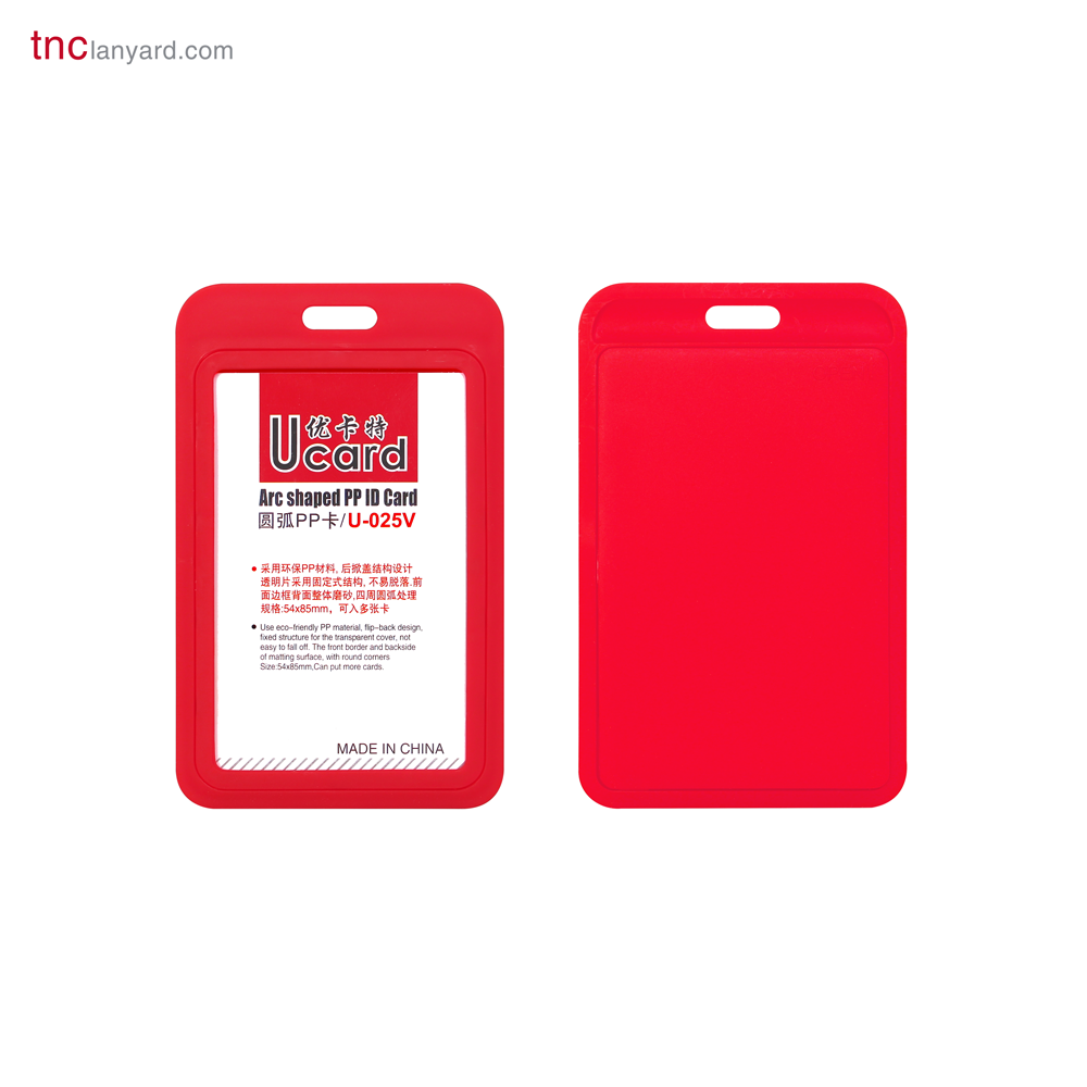 ID Card Holder Ucard U-025V-Red