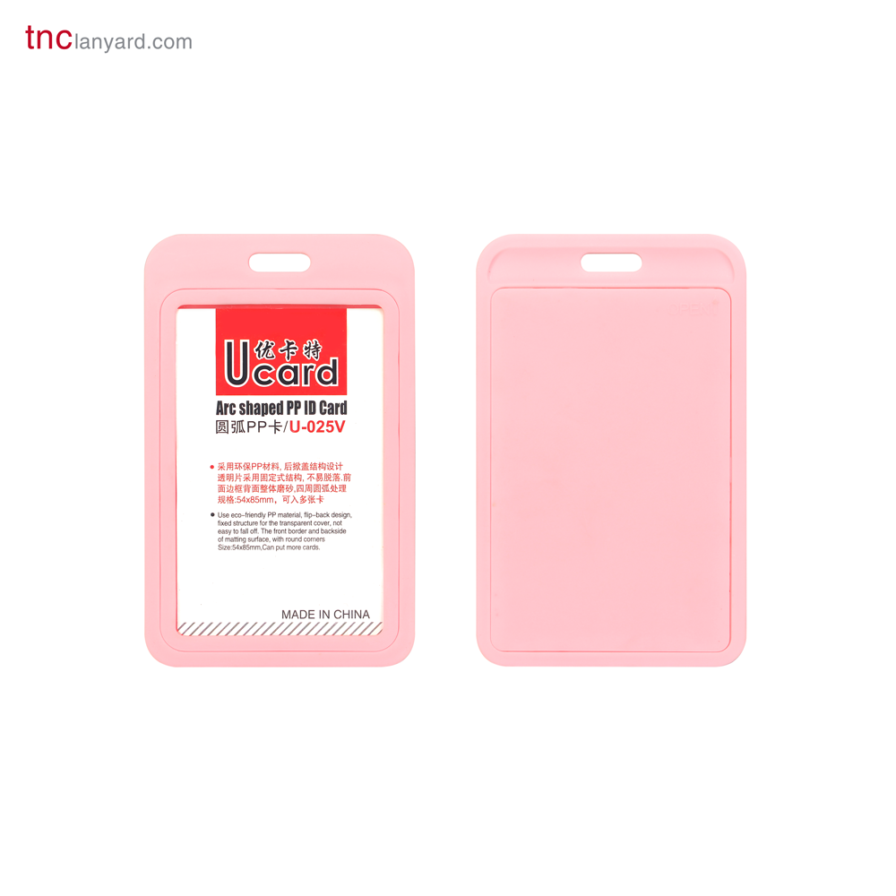 ID Card Holder Ucard U-025V-Pink