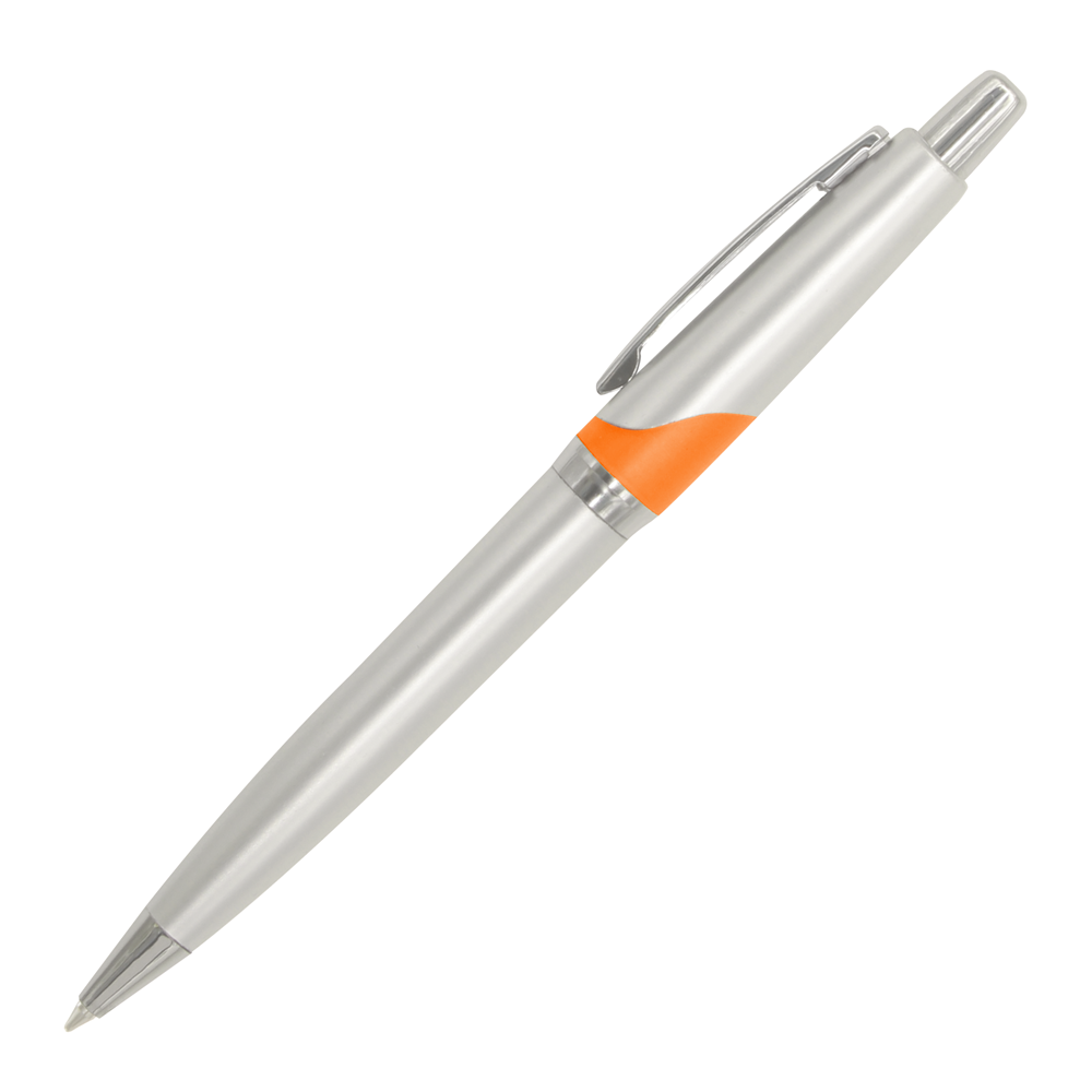 BP Ballpoint Pen BP-535-Silver-Orange