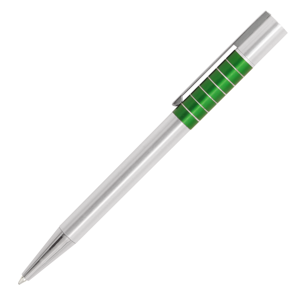 BP Ballpoint Pen BP-2017C-Silver-Green
