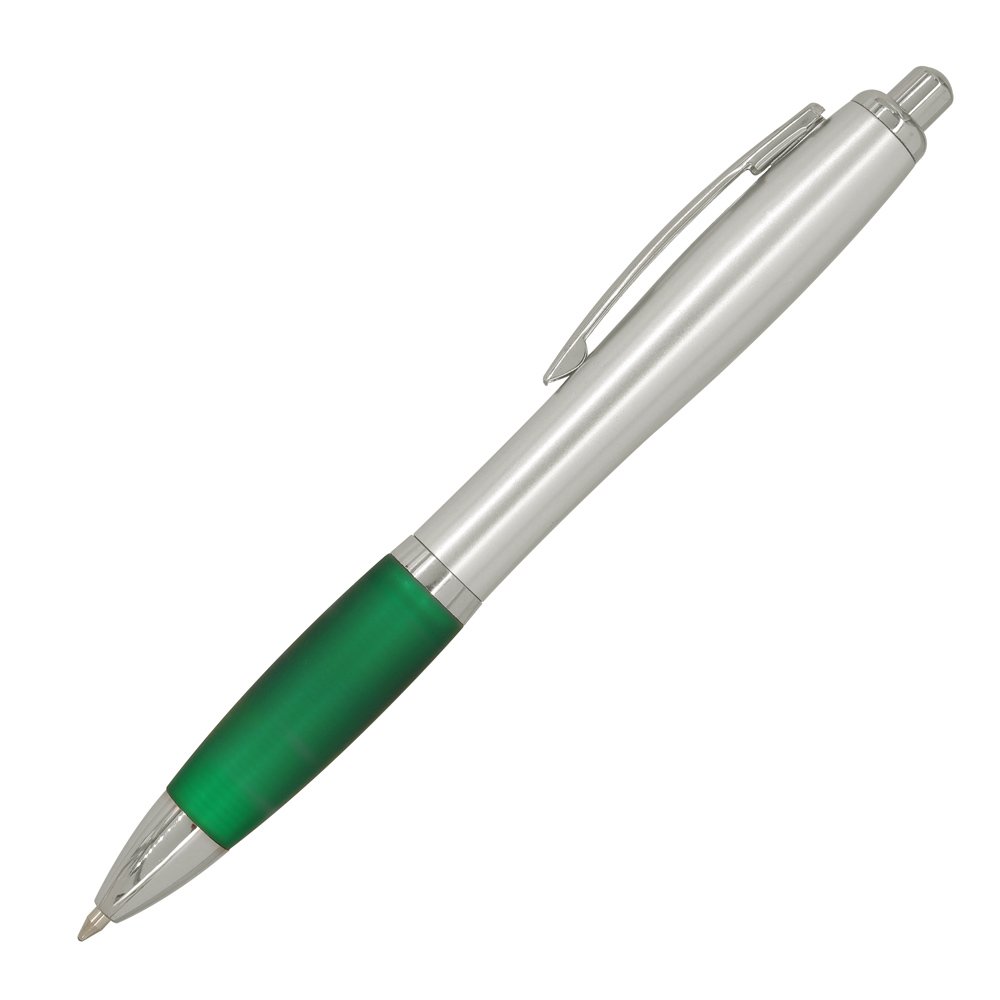 BP Ballpoint Pen BP-2173A-Silver-Green