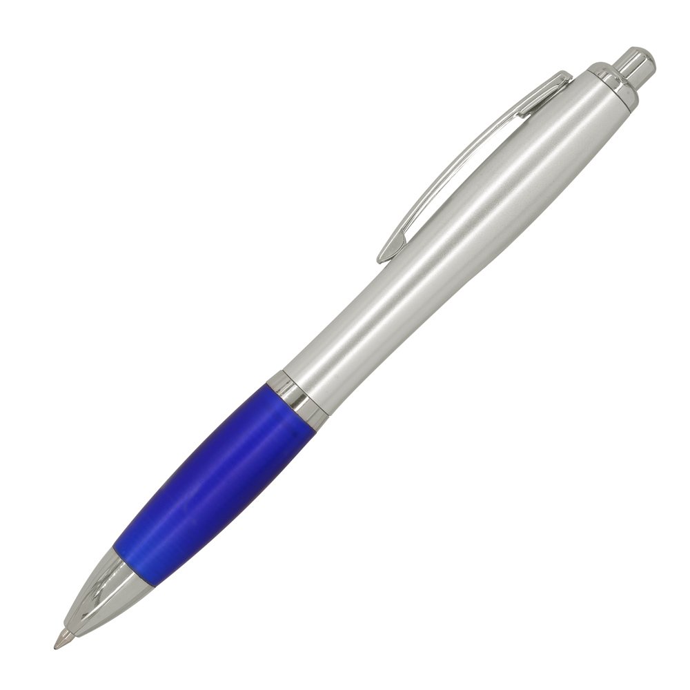 BP Ballpoint Pen BP-2173A-Silver-Blue