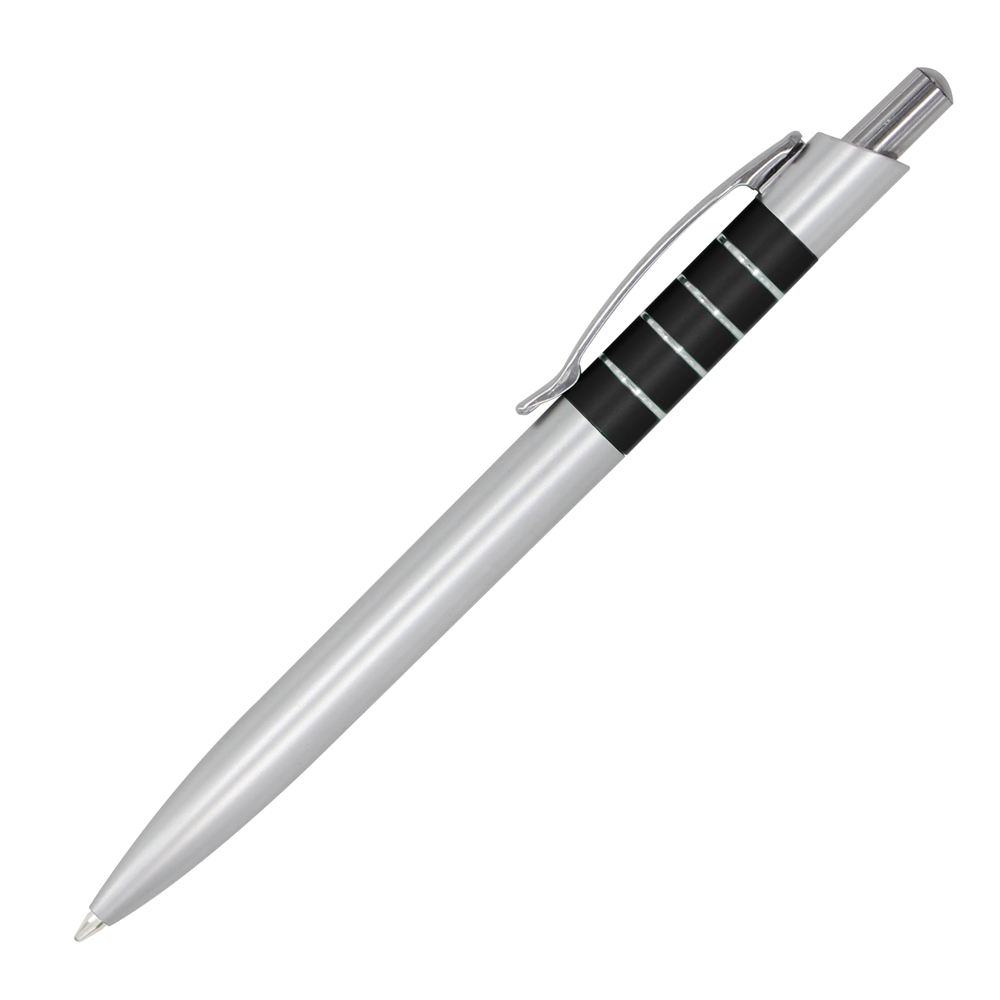 BP Ballpoint Pen BP-3810A-Silver-Black