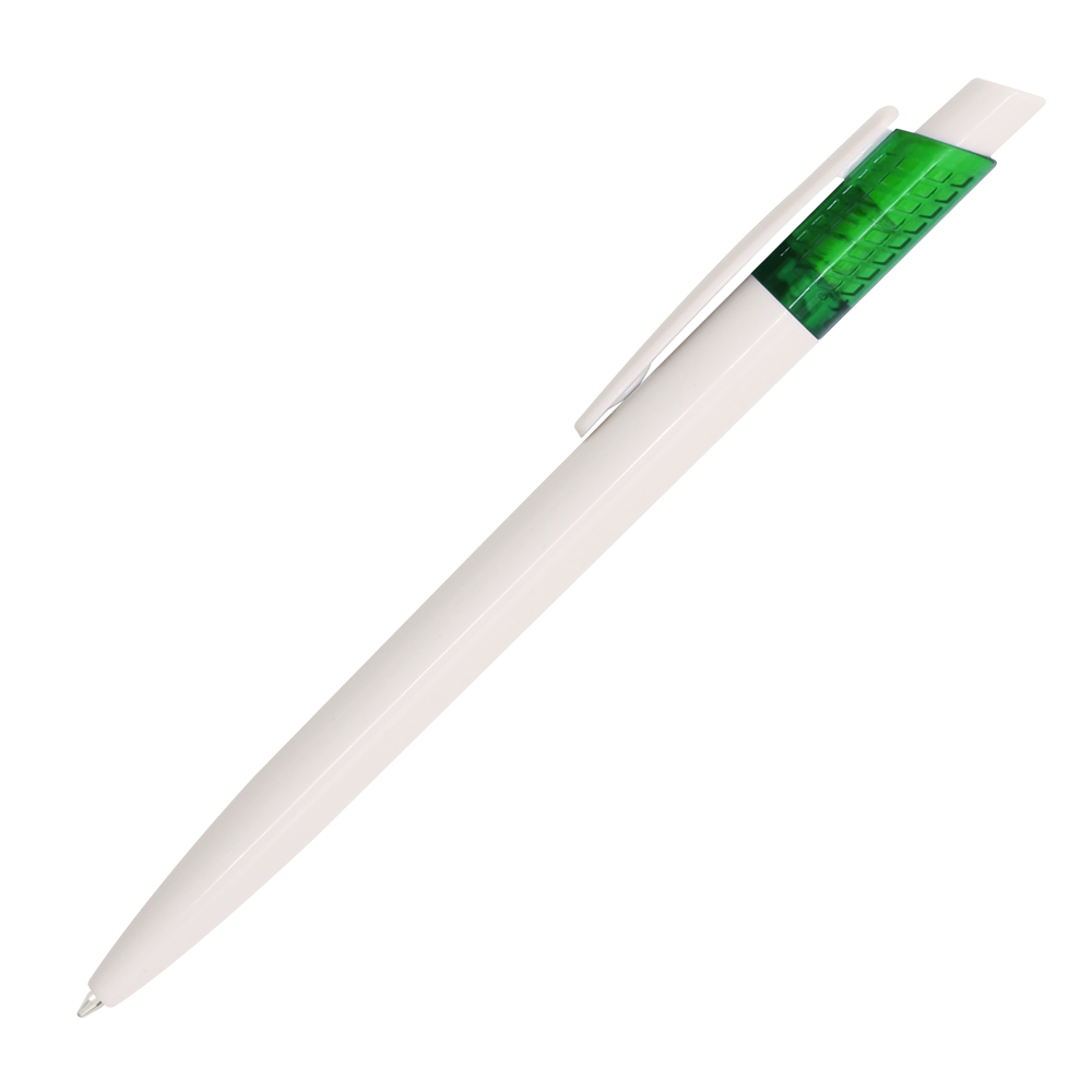 BP Ballpoint Pen AP-3813B-White-Green