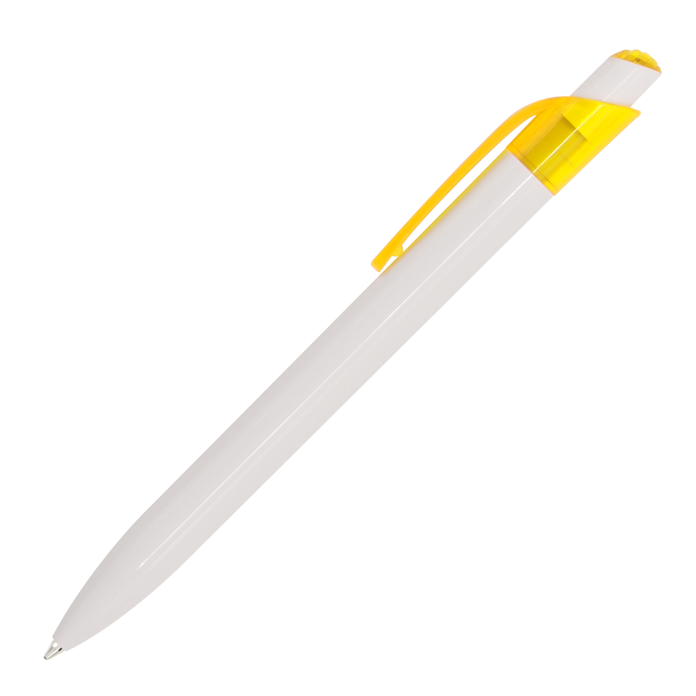 BP Ballpoint Pen AP-3947-White-Yellow