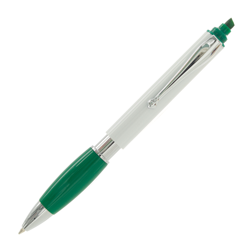 BP Ballpoint Pen BP-3970-White-Green