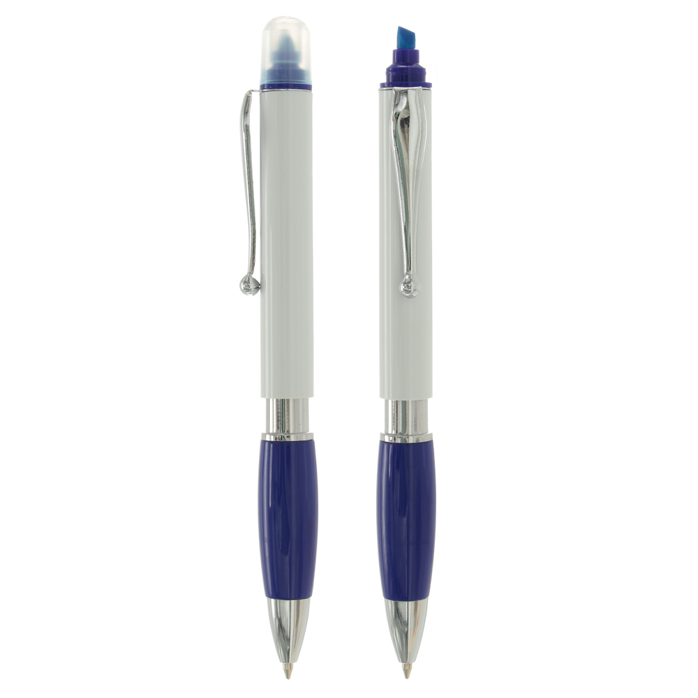 BP Ballpoint Pen BP-3970-White-Blue