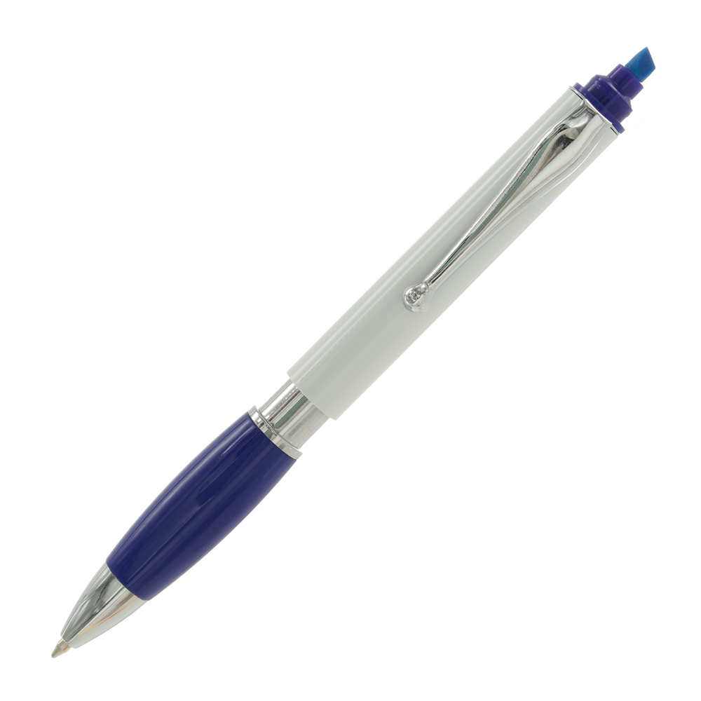 BP Ballpoint Pen BP-3970-White-Blue