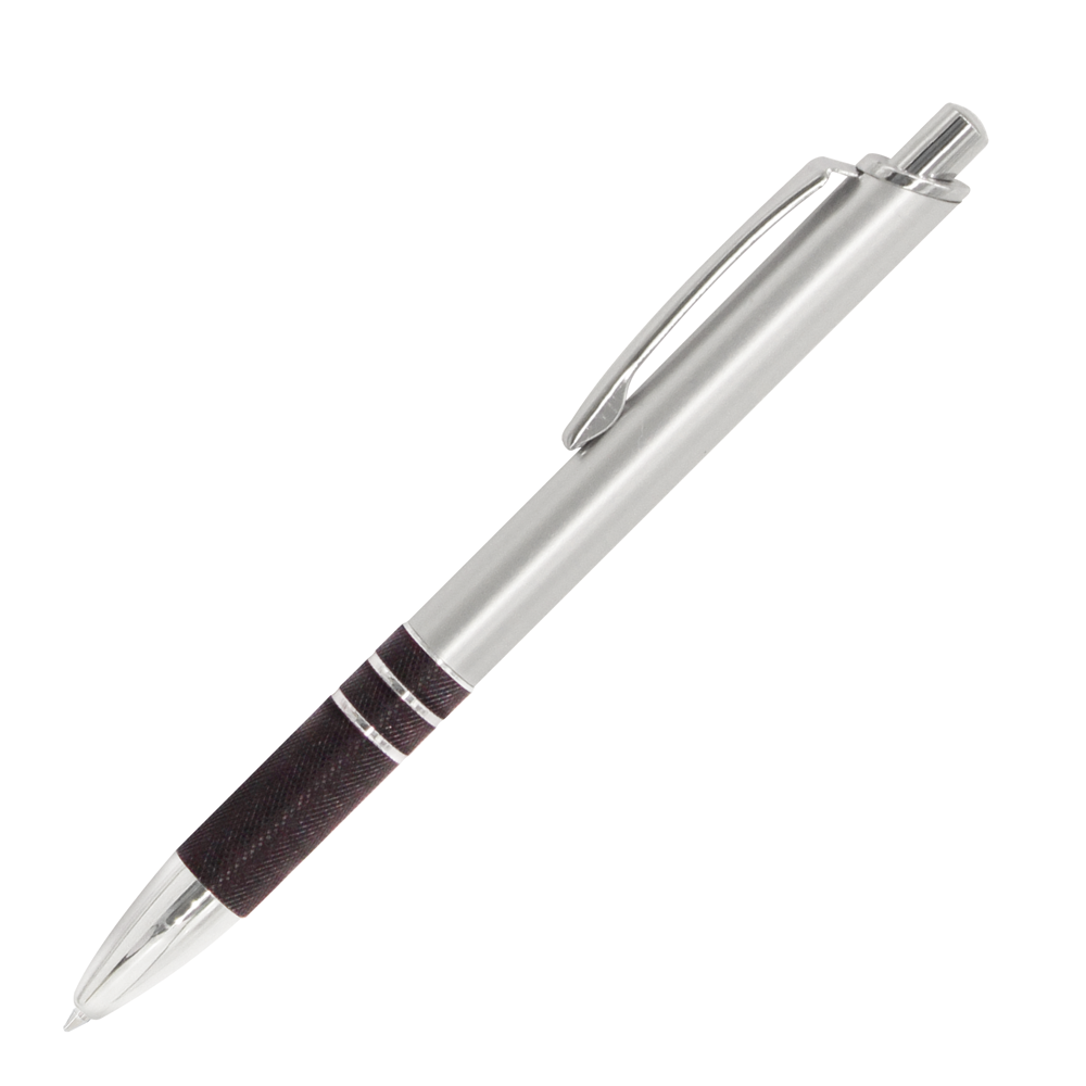 BP Ballpoint Pen BP-4114A-Silver-Black