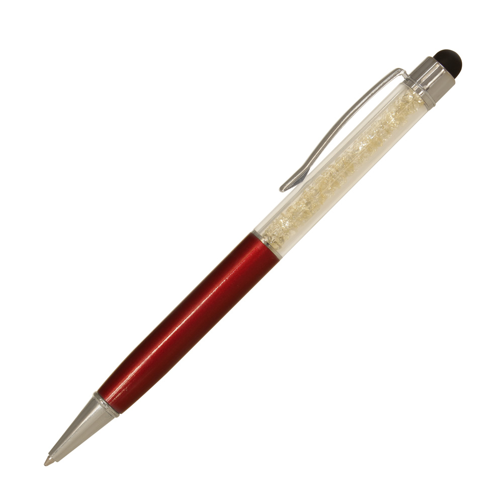 Crystal Pen metal ballpoint pen-Red