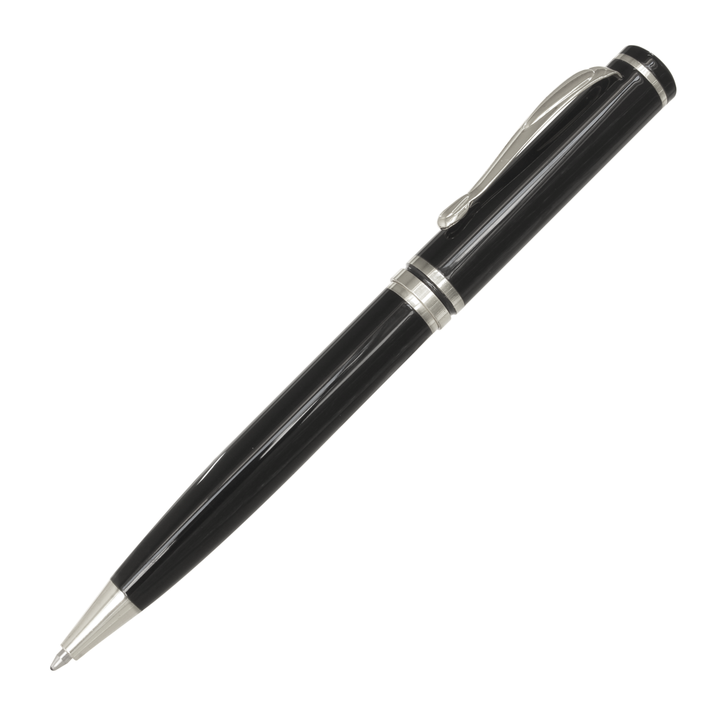 Bút bi kim loại BP-316-Đen phối bạc