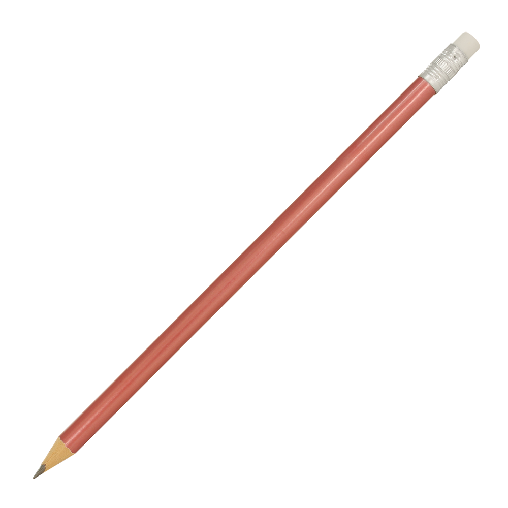 Bút chì đen lõi HB dạng tròn 1818-HB-Đỏ