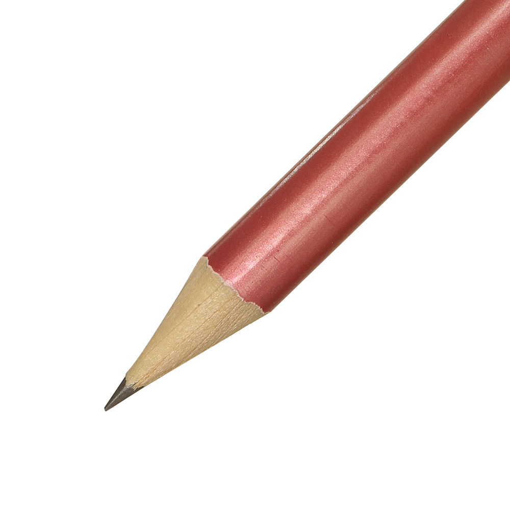 Bút chì đen lõi HB dạng tròn 1818-HB-Đỏ