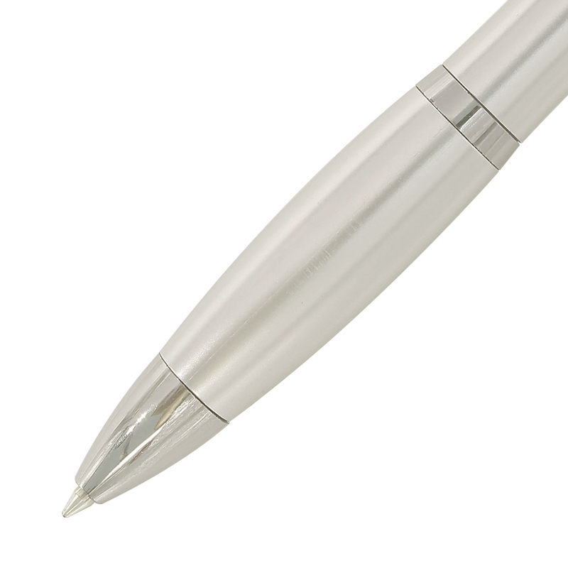 BP Ballpoint Pen BP-2173A-Silver full body