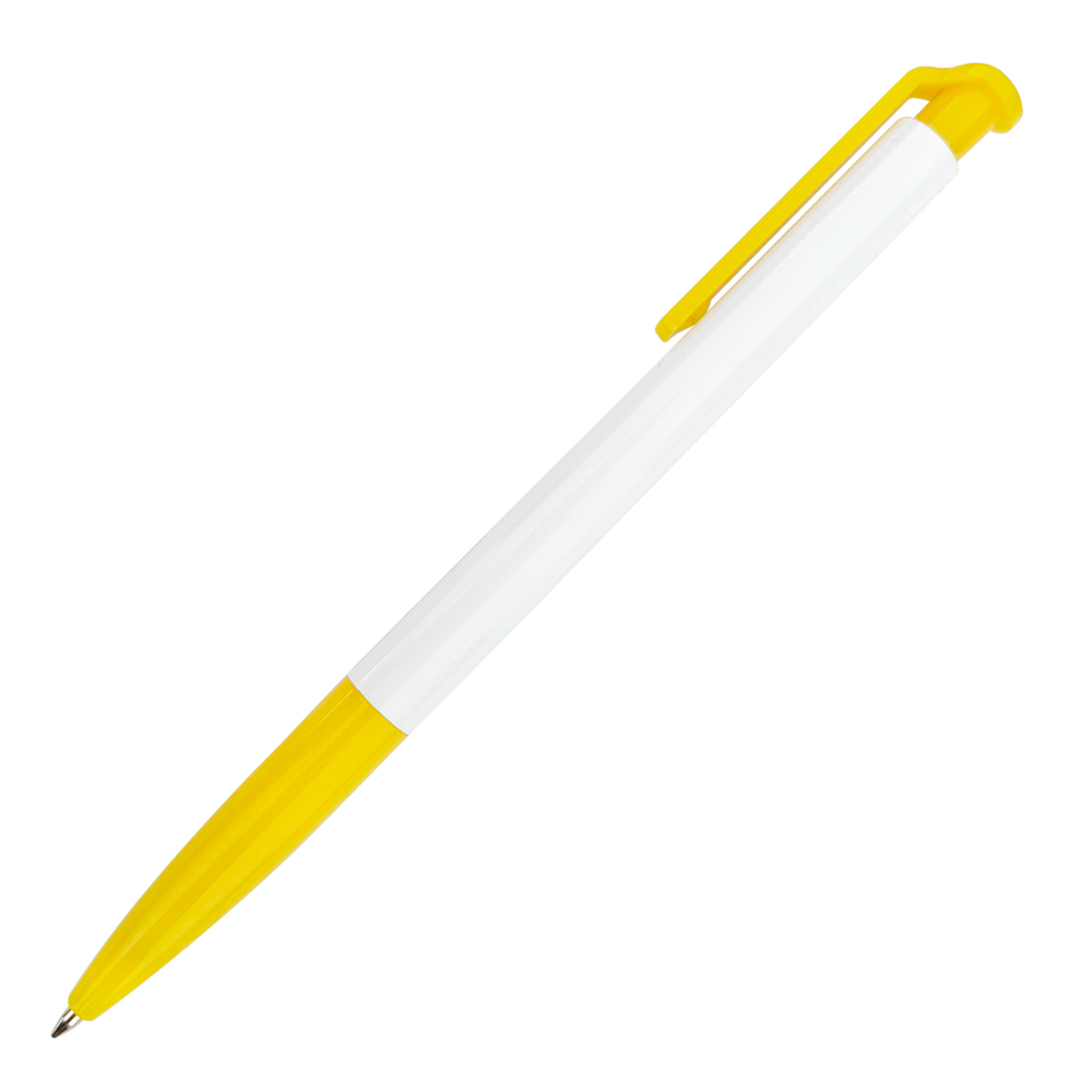 BP Ballpoint Pen TL023-White-Yellow