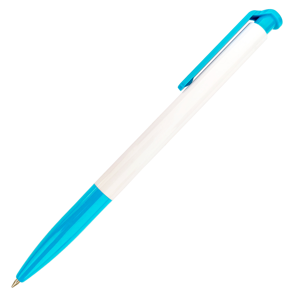 BP Ballpoint Pen TL023-White-Light-Blue