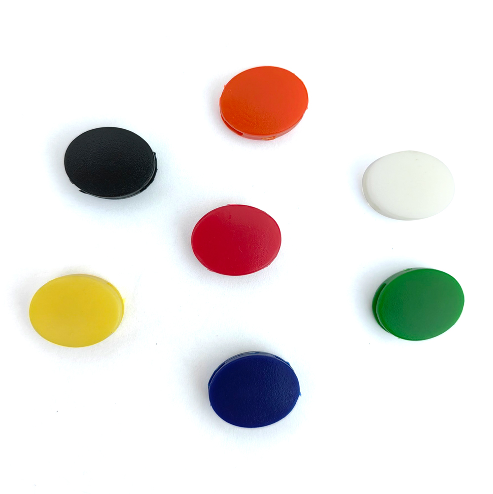 Plastic button beads increase and decrease the length of the round wire 1.0cm