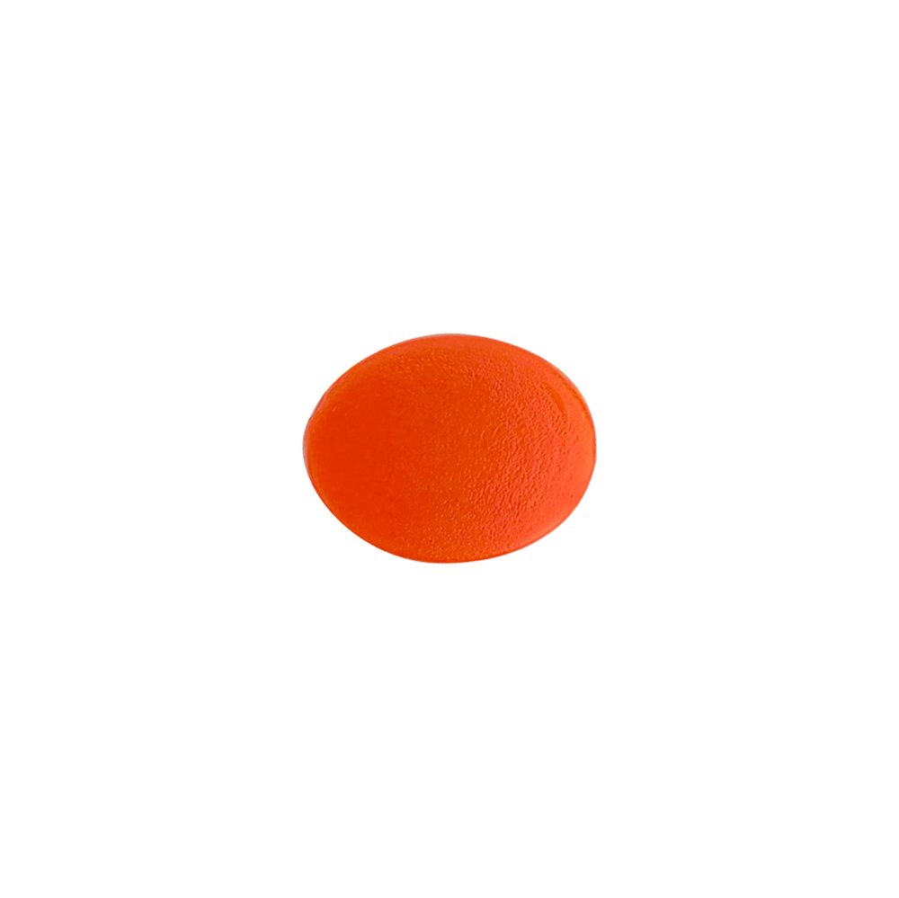 Plastic button beads increase and decrease the length of the round wire 1.0cm-Orange
