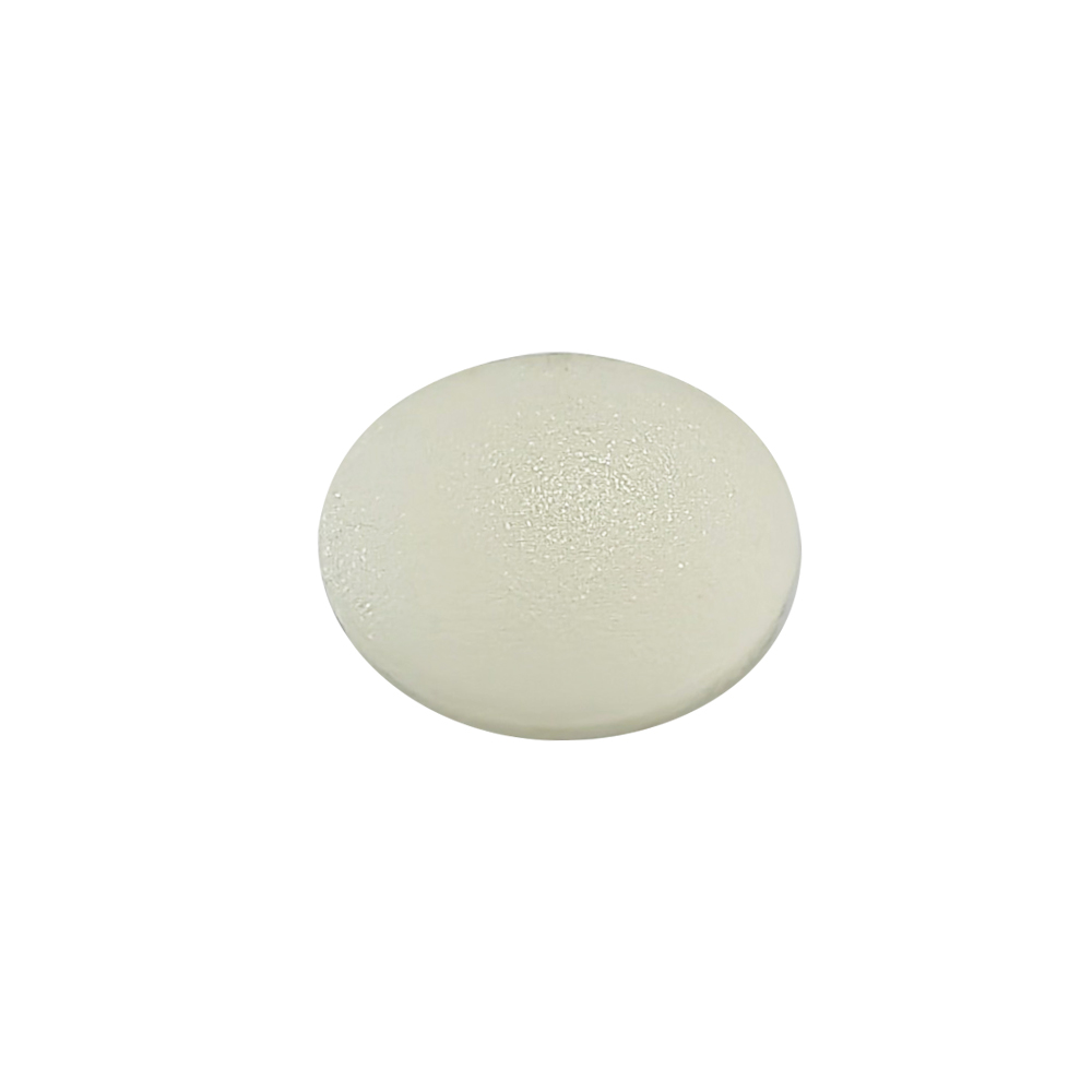 Plastic button beads increase and decrease the length of the round wire 1.0cm-White