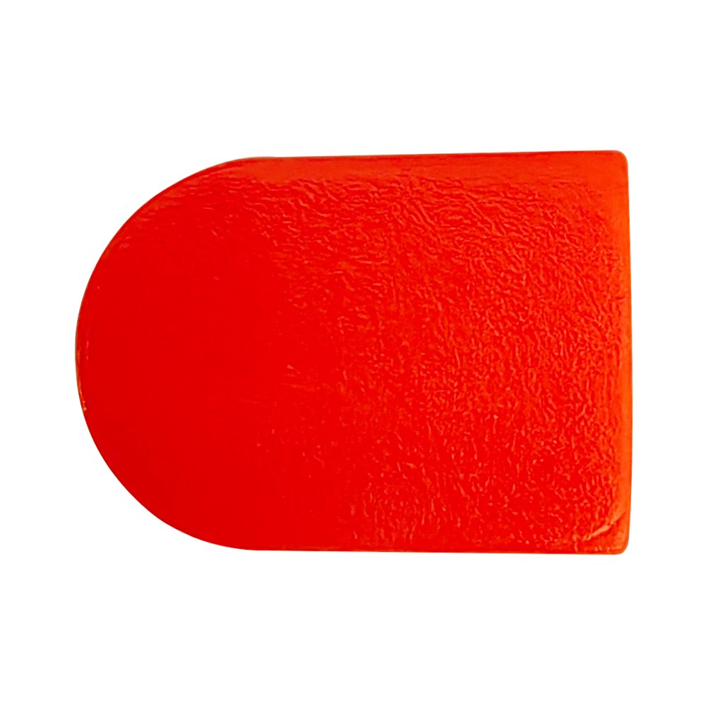 Plastic button attached to the water bottle 1.0cm-Orange