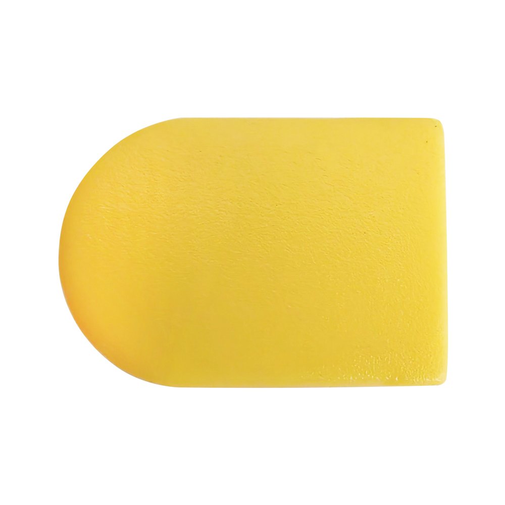 Plastic button attached to the water bottle 1.0cm-Yellow