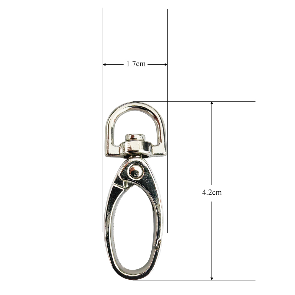 Teardrop Hook 1.0cm-Silver