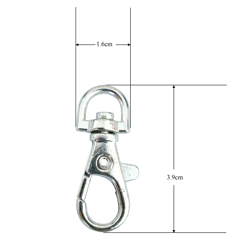 Monkey hook 1.0cm-Silver