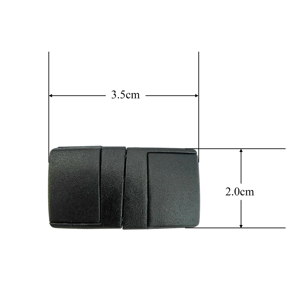 Direct mount safety lock 1.5cm-Black