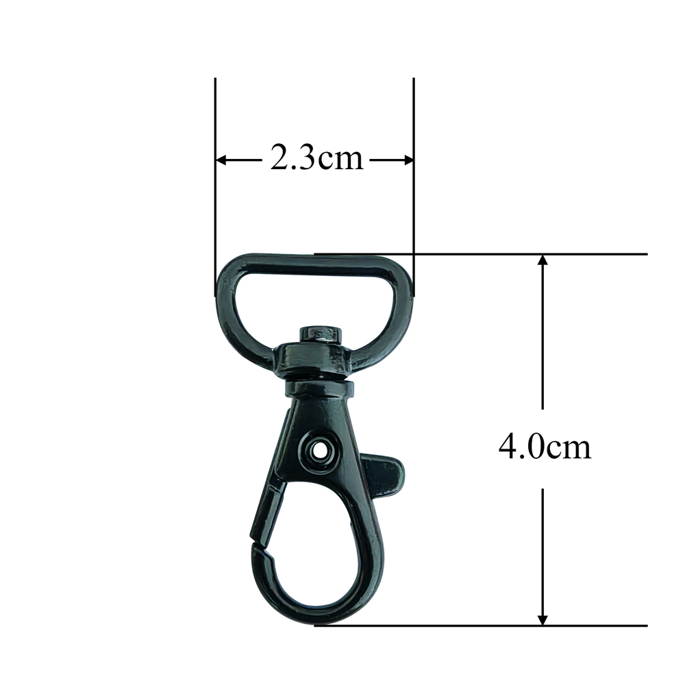 Monkey hook 1.5cm-Black