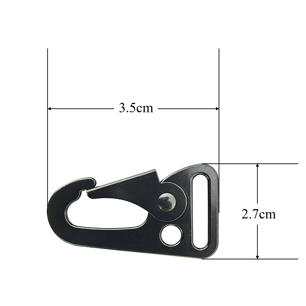 Eagle Hook 2.0cm-Black