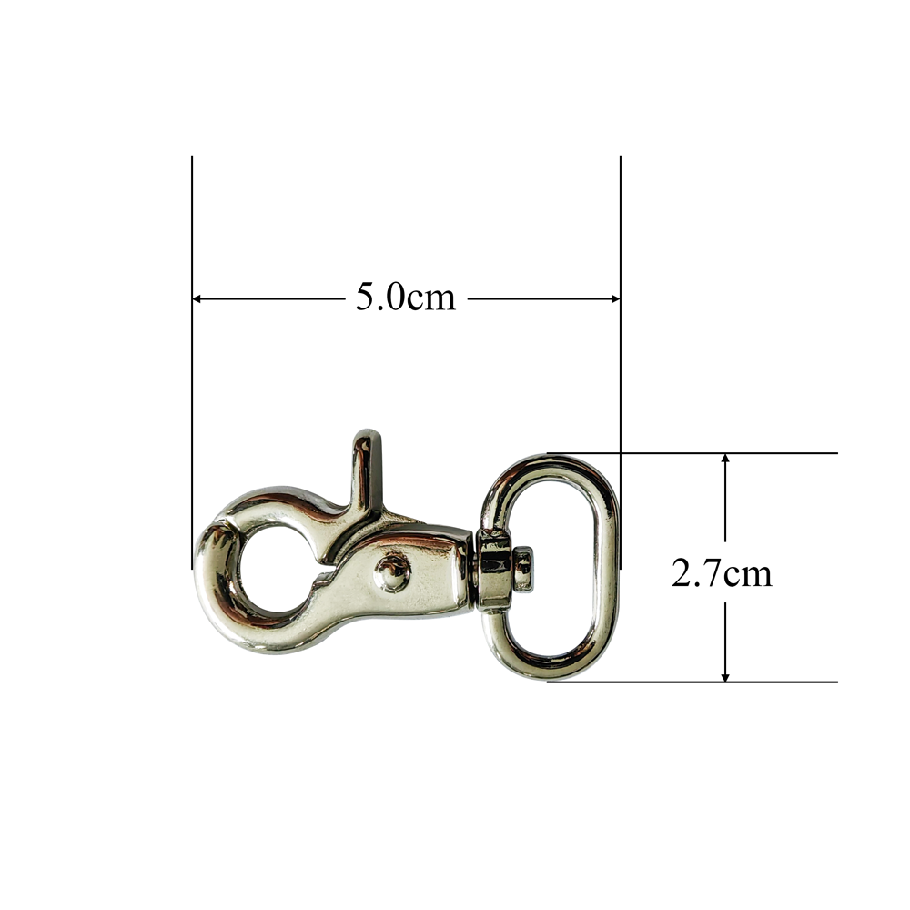 Crab Claws Hook 2.0cm-Silver