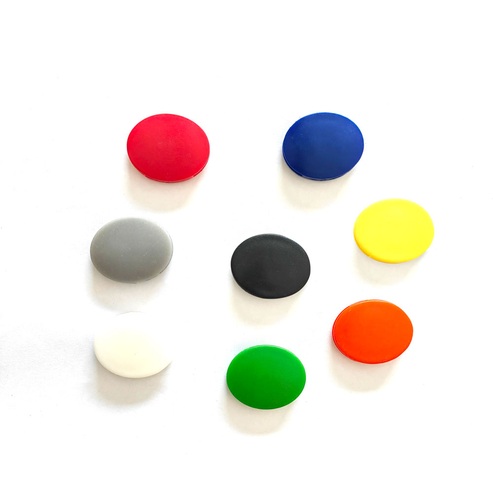Plastic button beads reduce wire length by 2.0cm