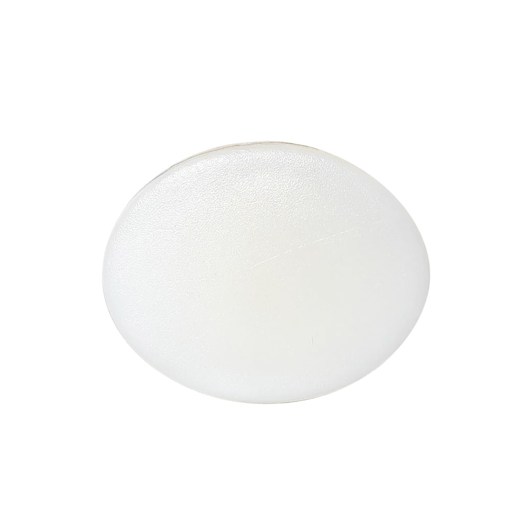 Plastic button beads reduce wire length by 2.0cm-White