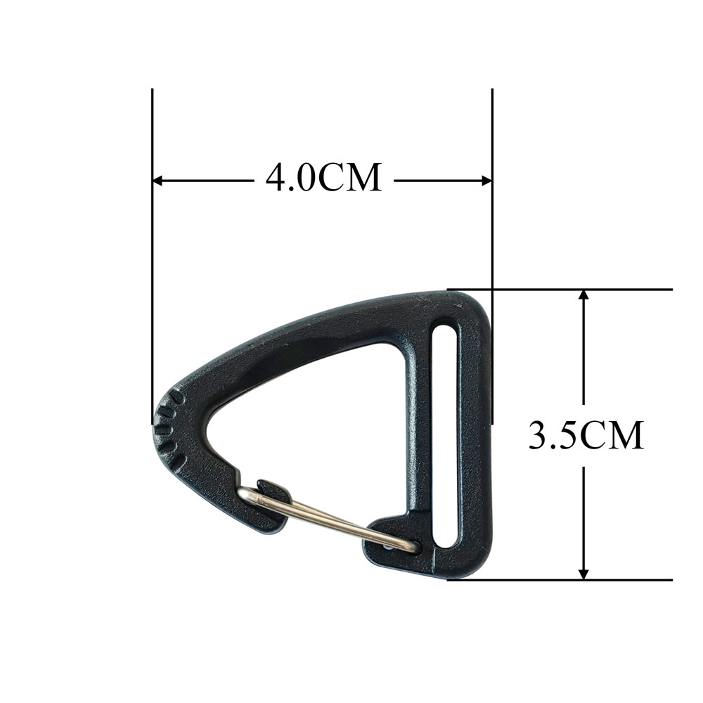 Triangle Hook 2.0cm-Black