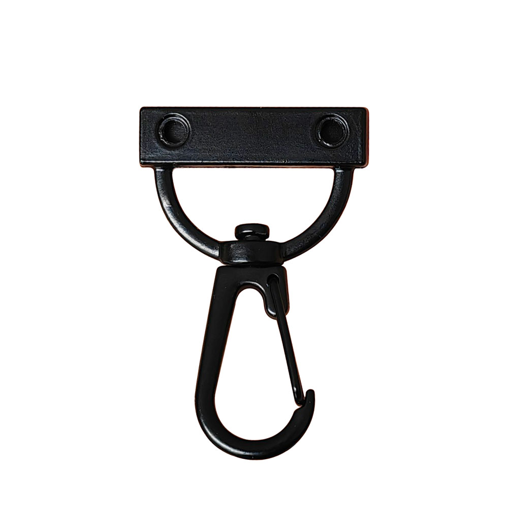 Black Monkey Hook With Screws 2.5cm