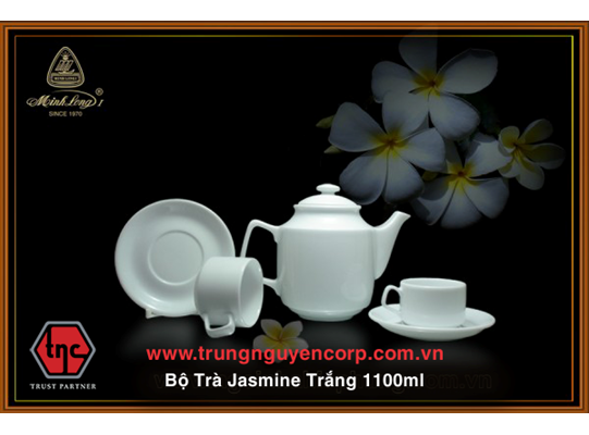 Bộ bình trà jasmine 1100 ML