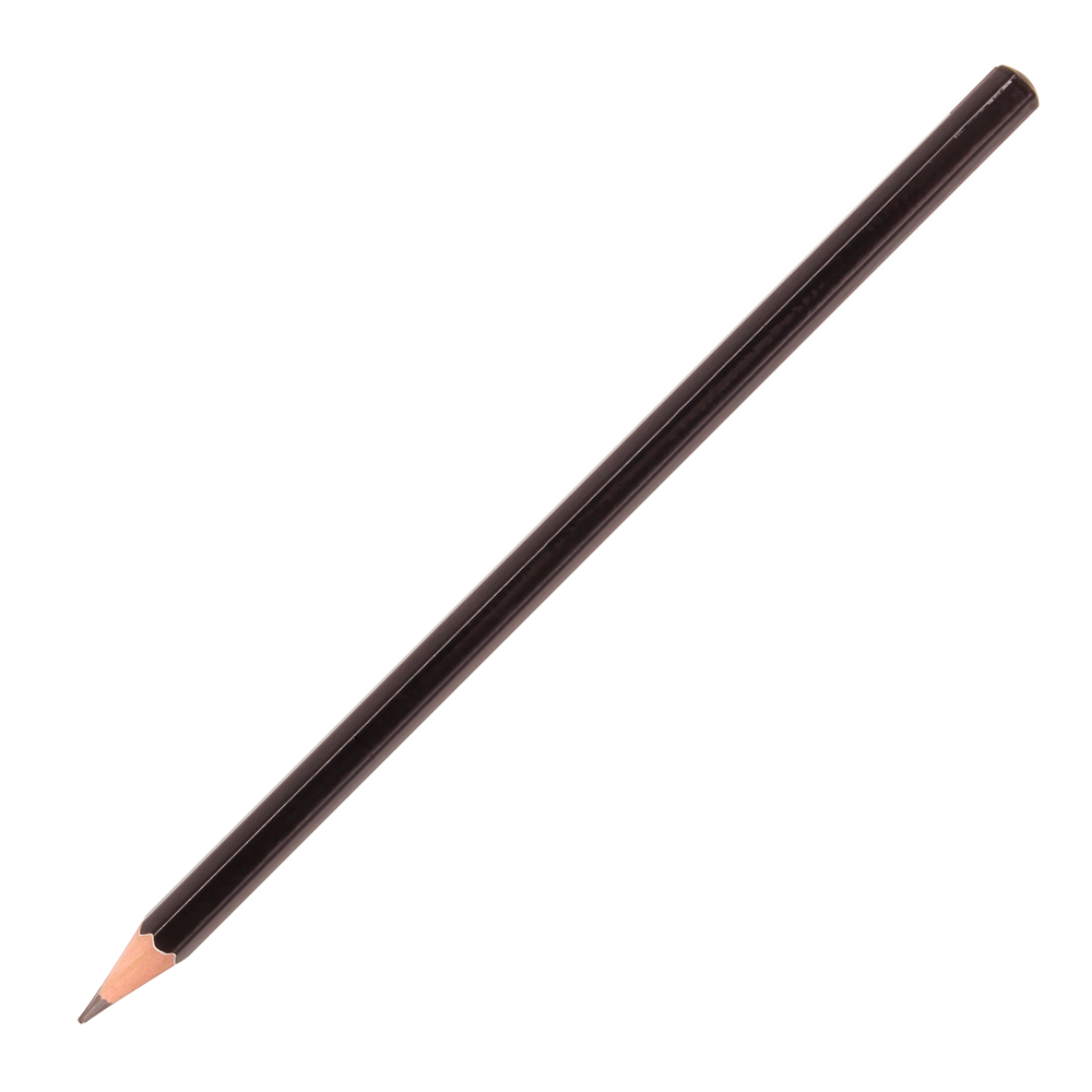 Bút chì đen lỏi 2B dạng lục giác 3678-2B-Đen